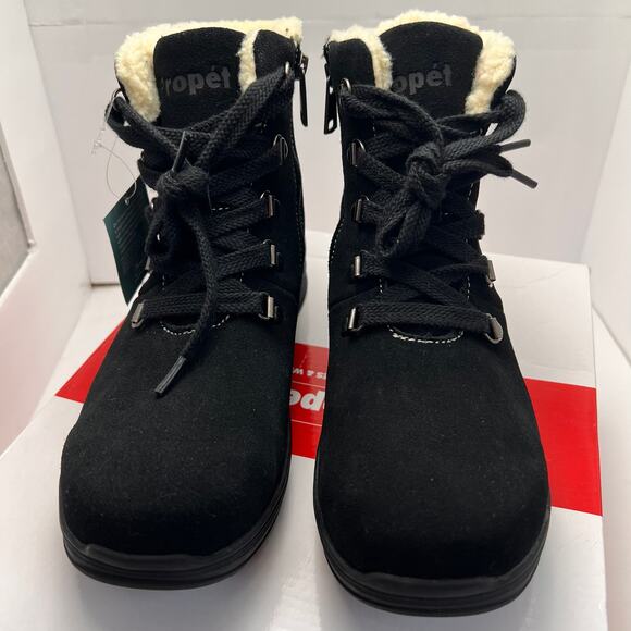 Propét Demi Women's Black Suede Bootie, Size 9.5 - Picture 3 of 9